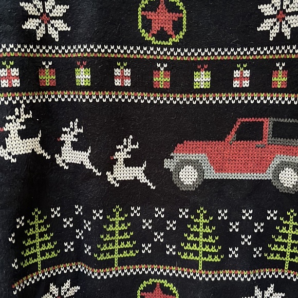 For the Jeep lover! Kids ugly Christmas sweatshirt - Picture 2 of 4